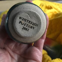The bottom of one of my mini pots.