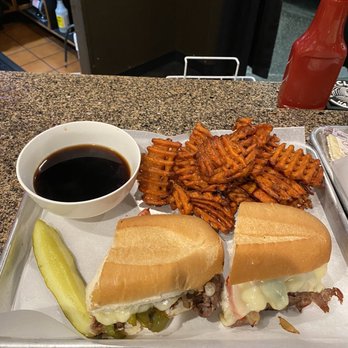 On The Rocks - Tasty French Dip - Bars Near Me - Tucson, Arizona