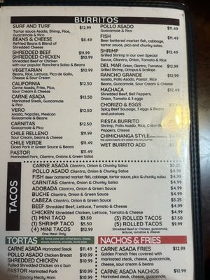 Menu photo 8 Vero's Mexican and Seafood Temecula, CA Menu photo 8 Vero's Mexican and Seafood Temecula, CA