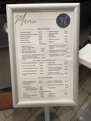 Menu photo 1 Perch 74 Bistro Memphis, TN Menu photo 1 Perch 74 Bistro Memphis, TN