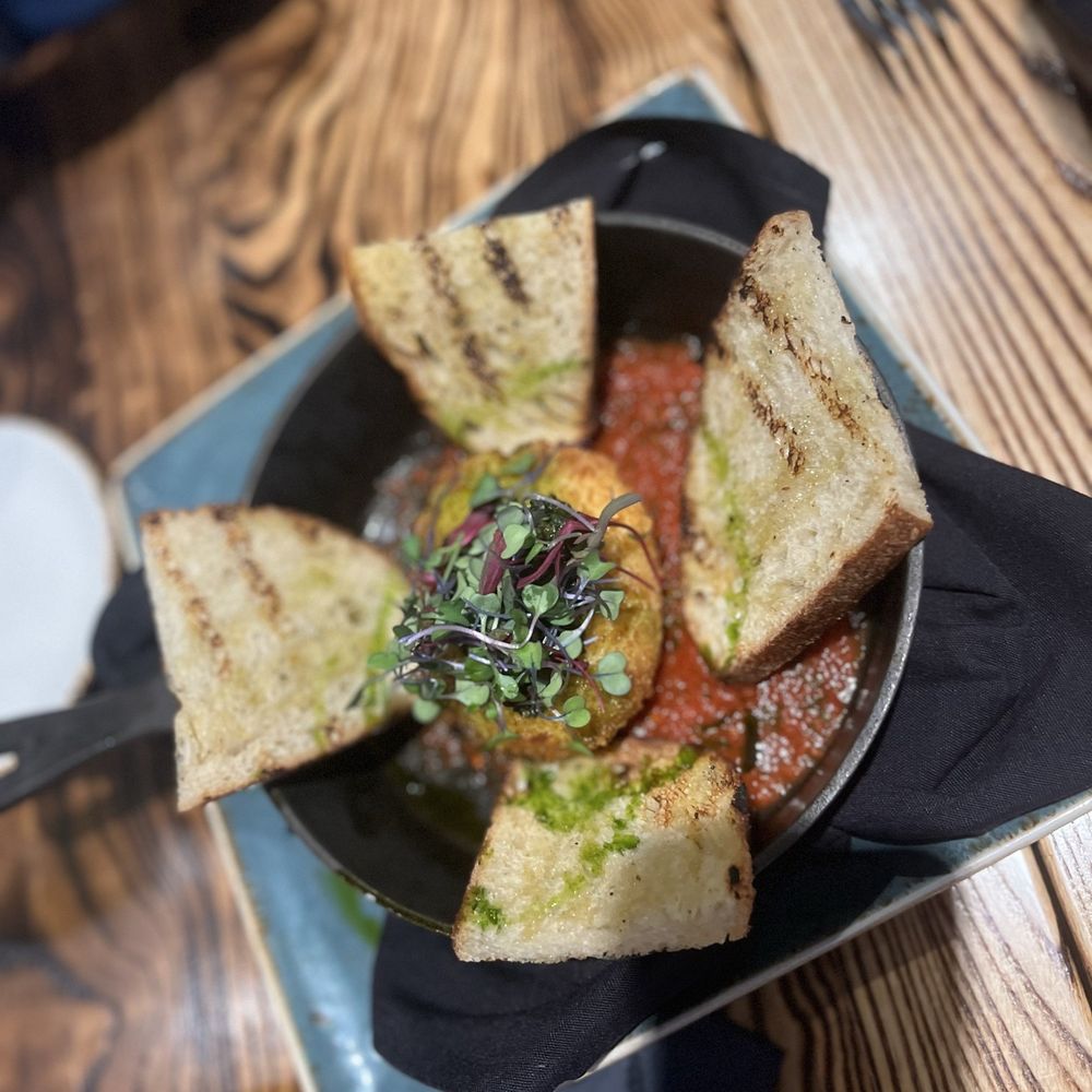 The Copper Shark - Fried burrata - Cocktail Bars Near Me - Baltimore, Maryland