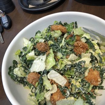 Culinary Dropout - Gross overpriced salad is what you get for $14. A small bowl of kale and lettuce with popcorn shrimp. Pop corn shrimp wtf!!!! Never again - New American Near Me - Tucson, Arizona Culinary Dropout - Gross overpriced salad is what you get for $14. A small bowl of kale and lettuce with popcorn shrimp. Pop corn shrimp wtf!!!! Never again - New American Near Me - Tucson, Arizona
