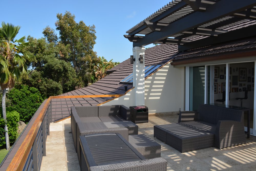 Slide of Aluminum Shake Roofing