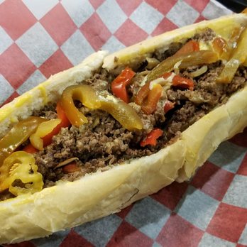 Philly Steaks - Mushroom Philly with sweet peppers - delicious! - Cheesesteaks Near Me - Albuquerque, New Mexico