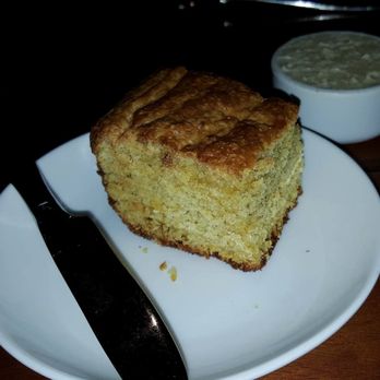 The Hive - Complimentary cornbread with whipped sorghum butter...yum! - Southern Near Me - Bentonville, Arkansas