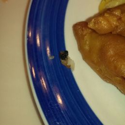 Fly in my sweet and sour batter.