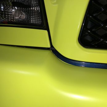 Visionz 2 reality - Blue exposed on front of vehicle - Auto Detailing Near Me - Webster, Texas