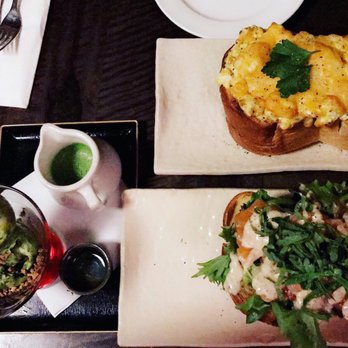 Cha-An - Green tea affogato, smoke salmon toast, egg salad toast - Japanese Near Me - New York, New York Cha-An - Green tea affogato, smoke salmon toast, egg salad toast - Japanese Near Me - New York, New York