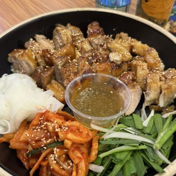 Pocha Eats - Pocha Bo Ssam (Soy Glazed) / - Korean Near Me - Cerritos, California