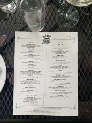 Menu photo 2 Bluebeard Indianapolis, IN