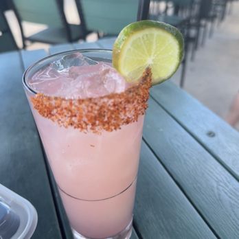 Sundown at Granada - This is Bryan's Prickly Pear drink that he suggested to me! - New American Near Me - Dallas, Texas Sundown at Granada - This is Bryan's Prickly Pear drink that he suggested to me! - New American Near Me - Dallas, Texas