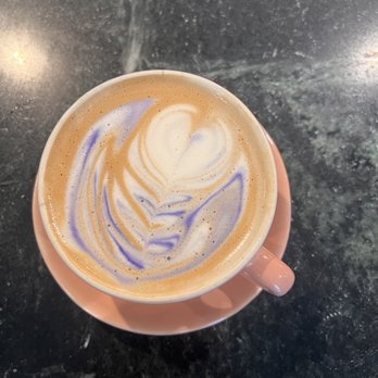 Kasama - Ube Oat Milk Latte - Filipino Near Me - Chicago, Illinois