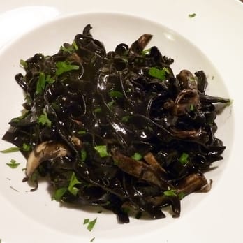 Antico Calice - Squid ink pasta with cuttlefish - Trattorie Near Me - Venezia, VE Antico Calice - Squid ink pasta with cuttlefish - Trattorie Near Me - Venezia, VE