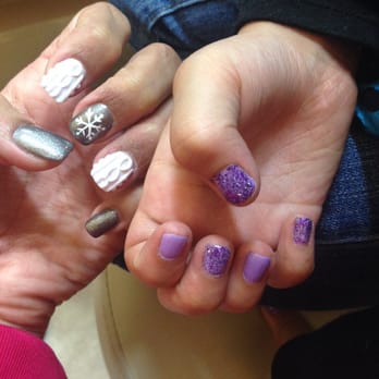 Sky Nails Spa - Angie's first attempt at a 3D sweater nail. She nailed it!!!! - Nail Salons Near Me - Cypress, Texas Sky Nails Spa - Angie's first attempt at a 3D sweater nail. She nailed it!!!! - Nail Salons Near Me - Cypress, Texas