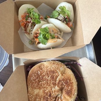 V Revolution - Bao buns and SWEET & SPICY KATSU BURGER - Vegetarian Near Me - Englewood, Colorado V Revolution - Bao buns and SWEET & SPICY KATSU BURGER - Vegetarian Near Me - Englewood, Colorado