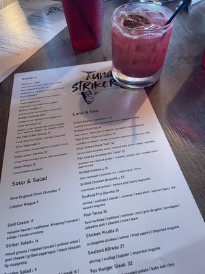 Menu photo 3 Tuna Striker Pub Seabrook, NH Menu photo 3 Tuna Striker Pub Seabrook, NH