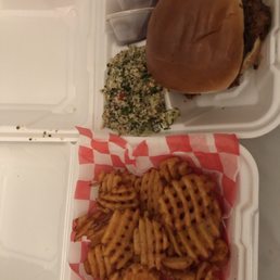 Chopped Brisket Sandwich