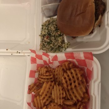 Cherokee Strip BBQ - Chopped brisket, fries, tabouli - Barbeque Near Me - Stillwater, Oklahoma Cherokee Strip BBQ - Chopped brisket, fries, tabouli - Barbeque Near Me - Stillwater, Oklahoma