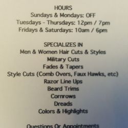 Shear Happiness Salon & Barbershop