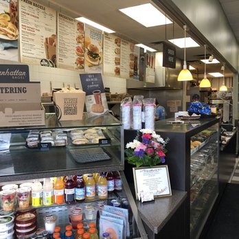 Manhattan Bagel - As soon as you walk into the store. - Bagels Near Me - Philadelphia, Pennsylvania Manhattan Bagel - As soon as you walk into the store. - Bagels Near Me - Philadelphia, Pennsylvania