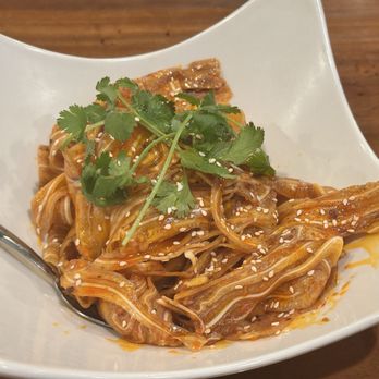 Tian Fu - Hot & Spicy Pig's Ear Salad - Chinese Near Me - Bellevue, Washington