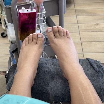 Rex Nails - Gel pedicure $40 - Nail Salons Near Me - Long Beach, California