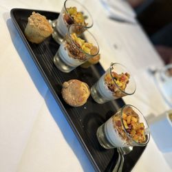 Åppellation - Yogurt & muffin before our main entree