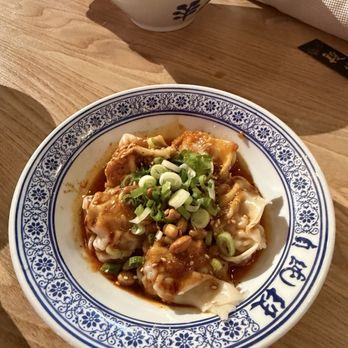 Duan’s Kitchen - Chili spice wonton - Noodles Near Me - Cupertino, California
