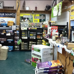 Rampart Feed & Pet - Our shelves stocked full of product from cats to horses and everything in the middle.