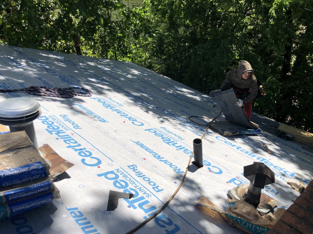 Slide of Colony Roofers