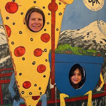 Bend Pizza Kitchen - Photo opportunity for the kids - Pizza Near Me - Bend, Oregon