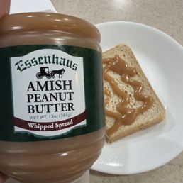 Peanut butter on keto bread (brought to take home) Peanut butter on keto bread (brought to take home)