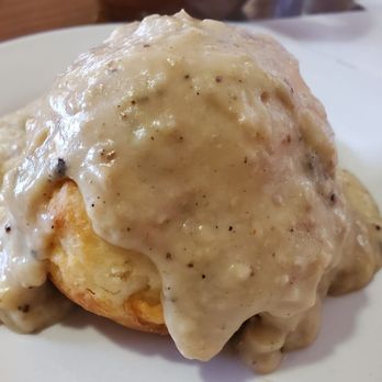 Dick Church's - Herbed biscuit and chicken gravy - good - Diners Near Me - Costa Mesa, California