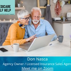 Medicare Self Help - Have a Chat with Don Nasca on Zoom