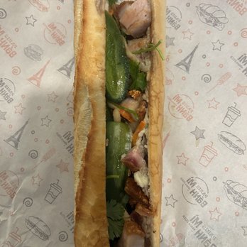 Paris Banh Mi - crunchy pork banh mi - Sandwiches Near Me - Aurora, Colorado