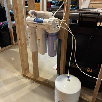Salty Softeners - Installed RO system in customer's mechanical room--clean setup, space-saving design, and easy access for maintenance. - Water Purification Services Near Me - Salem, Utah Salty Softeners - Installed RO system in customer's mechanical room--clean setup, space-saving design, and easy access for maintenance. - Water Purification Services Near Me - Salem, Utah