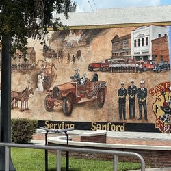 Sanford Fire Department 150th Celebratory Mural