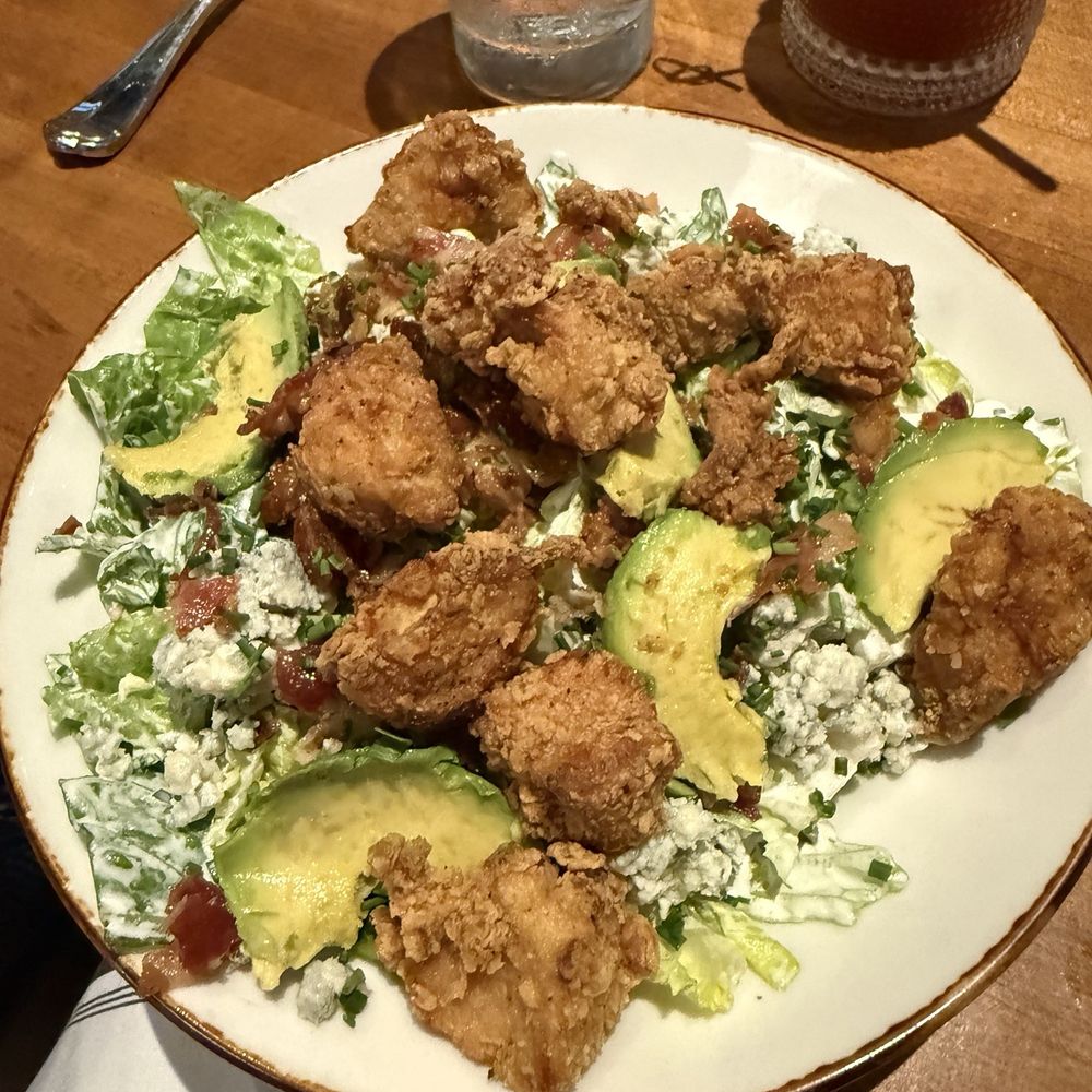 The Porch - Fried Chicken Porch Salad - Southern Near Me - Dallas, Texas The Porch - Fried Chicken Porch Salad - Southern Near Me - Dallas, Texas
