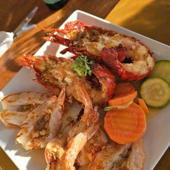 Siete Mares - shrimp and lobster plate - Bars Near Me - Puerto Nuevo, BCN Siete Mares - shrimp and lobster plate - Bars Near Me - Puerto Nuevo, BCN