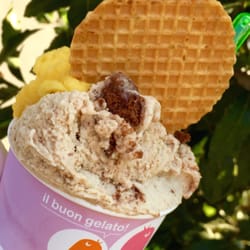 La Gelateria di Dergano - Coppetta 2€ Pan di stelle e mandarini
