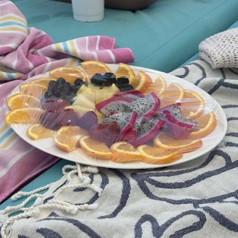 SkyBeach Resort - Fruit platter- was good! - Hotels Near Me - St. Petersburg, Florida