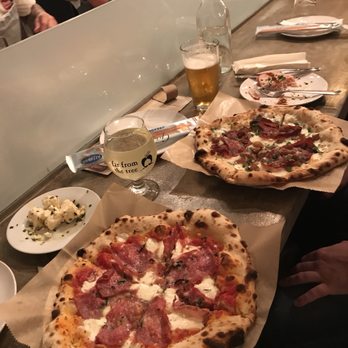 Bambolina Restaurant - Soppressata pizza and Beef and Blue pizza (w/o honey) both were delicious! - Pizza Near Me - Salem, Massachusetts Bambolina Restaurant - Soppressata pizza and Beef and Blue pizza (w/o honey) both were delicious! - Pizza Near Me - Salem, Massachusetts