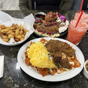 Tata's Cafe - Birria with chilaquiles - Breakfast & Brunch Near Me - Hawthorne, California