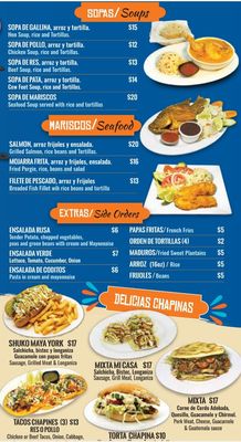 Menu photo 3 Mi Casa Chapina Corona, NY