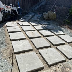 After installing stones