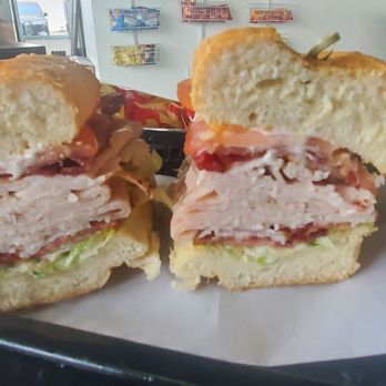 Retro’s Subs & Brews - The Jagger (warmed), Roast Turkey, Hickory Smoked Bacon, Tomatoes, Lettuce, and Ranch Dressing on a French Roll. - Beer Bar Near Me - Chandler, Arizona Retro’s Subs & Brews - The Jagger (warmed), Roast Turkey, Hickory Smoked Bacon, Tomatoes, Lettuce, and Ranch Dressing on a French Roll. - Beer Bar Near Me - Chandler, Arizona
