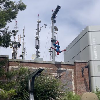 Avengers Campus - Spider-man show was so awesome! - Amusement Parks Near Me - Anaheim, California