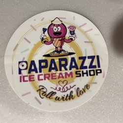 Paparazzi Ice Cream Shop - Logo
