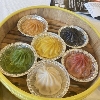 Koi Palace - This colorful dumpling is nice and light with flavors - Dim Sum Near Me - Milpitas, California