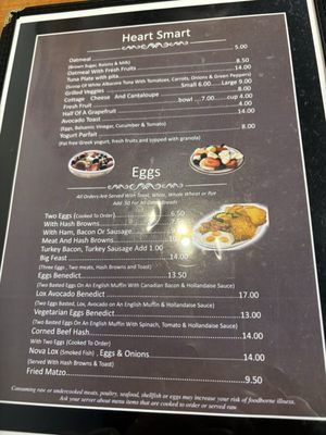 Menu photo 4 Sunny's Cafe West Bloomfield, MI